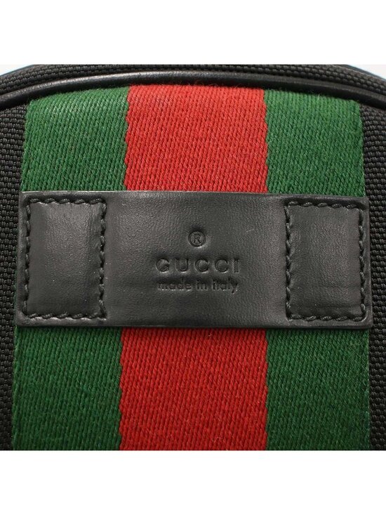 Gucci Sherry Line Canvas Backpack Black main image 10